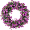 Fornecimento Direto da Fábrica Bestseller de Natal 1,8m Folha de Eucalipto Flor de Chá Pequena Flores Artificiais para Decoração de Arranjo Floral Caseiro
