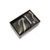 Caja de Regalo para Corbata Ropa Formal para Hombre Negocios de Gama Alta Boda Festividad Corbata de Seda de Poliéster Hecha a Mano de Gama Alta Corbata Personalizada para Hombre