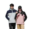 Ropa de trabajo de invierno a medida, a prueba de viento e impermeable, con forro polar, para hombres y mujeres, con diseño de capucha, adecuada para montañismo y trabajo general, modelo 8188, disponible para venta al por mayor