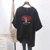 Roupas de amamentação de verão Camiseta de mãe gostosa de abertura lateral Moda Amamentação Roupas de amamentação soltas para mulheres