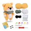 Paquete de Materiales de Crochet Más Vendido de Amazon Serie de Animales Hilo Worsted Crochet Regalo Navideño Juguete Video en Inglés