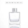 En Stock Botella de Vidrio Vacía Redonda de 100ml para Difusor de Aroma de Flores Secas sin Llama con Tapa de Madera para Uso en Coche y Hogar, Recipiente de Vidrio para Difusor de Aroma