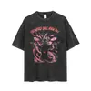 Camiseta Lavada Masculina Regatas Vintage Streetwear Hip Hop t Sh