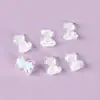 Secuencia oso tridimensional resina joyería accesorios bolsa de materiales DIY accesorios pequeños accesorios hechos a mano semiacabado plástico