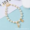 Pulsera de perlas naturales de agua dulce, pulsera de sentido avanzado, galvanizada, oro real de 18 quilates, cobre, incrustaciones de circonita, accesorios, joyería de moda