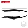 Adecuado para Toyota Subaru Impreza WRX10 generación faro lámpara ceja decoración pegatinas negro piano modificación exterior del coche