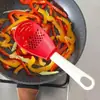 Cuchara de Cocina Multifuncional para Cocinar Cuchara para Moler Doméstica Rallador de Jengibre y Ajo Plástico Separador de Claras de Huevo Colador para Escurrir y Filtrar