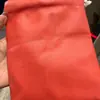 Bolso de piel sintética ligeramente defectuoso, bolsa de almacenamiento de doble capa 16*20, USD 0.7 cada una, forro intacto