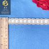 Em estoque Fornecimento de fita de algodão renda pequena estilo chanel lã renda bordado estilo étnico acessórios 1,3 cm código de barras