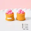 Linda escena de tienda de postres en miniatura Casa DIY con adorable oso y decoraciones de juguetes de comida de frutas, un gran regalo para las fiestas