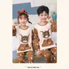 Pijamas para niños, primavera y otoño, para niñas, de manga larga, finos, para niños pequeños, para niños grandes, para verano, para bebés.