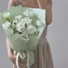 Vendas Diretas de Fábrica Flores Presentes Papel de Presente Floral Papel de Presente Floral Embossado Presentes Florais Manuais Materiais para DIY