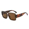 Nuevas Gafas de Sol Cuadradas de Moda con Doble Puente Estilo Europeo y Americano para Hombres y Mujeres Personalidad Tendencia Versátiles Marco Grande Gafas de Sol para Protección Solar al Aire Libre