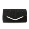 Venda Quente Transfronteiriça Bolsa de Festa Brilhante Vestido de Casamento Elegante Qipao Versátil Moda Feminina Bolsa de Mão para Festa Bolsa com Corrente