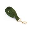 Collar para mascotas Fan ha boss de terciopelo verde militar, traje de pecho y espalda, collar suave de moda para perro, traje de correa para pasear al perro