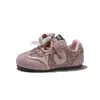 Zapatillas Deportivas de Moda para Niños 2026 Primavera y Otoño Nuevo Estilo Niñas Lindas con Patrón Floral de Conejo Zapatos Deportivos para Niños Pequeños