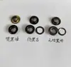 Suministro de Ojales Negros para Botones de 8 mm de Diámetro Interior, Disponibles en Opciones Imitación Negro, Ecológico, Inoxidable o Recubiertos con Aceite Negro