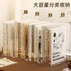 Suporte para Armazenamento de Arquivos, Suporte Transparente Simples e Moderno para Pastas de Escritório, Armazenamento de Livros para Mesa de Estudo em Casa