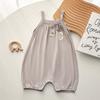 Chengbao Roupas de Bebê Verão Sling Hare Roupas para Meninos e Meninas Bebê Roupas Jumbo Roupas de escalada fina Pijamas modais Roupas de verão