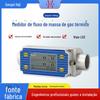 Medidor de Vazão Massiva Tipo Heegner para Detecção de Vazamentos de Ar, Oxigênio, Hidrogênio, Hélio, Argônio, Metano e Propano com Display Digital