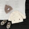 Ropa para Bebé Otoño e Invierno Camisetas Básicas Versátiles Nuevo Estilo Coreano Niños y Niñas Moda Camisetas Interiores de Manga Larga Bordadas