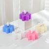 Venta al por Mayor Mini Velas Electrónicas LED Adornos de Copo de Nieve Navideño Velas de Té Decoración de Mesa de Restaurante Luz Ambiental Regalos