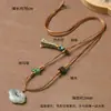 Cuerdas de cuero encerado semiacabadas para manualidades de jadeíta, ágata y jade Hetian, cordones ajustables para colgantes de jadeíta al por mayor