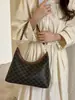 Bolso bandolera para mujer, bolso de hombro con cadena versátil de lujo de alta gama, bolso cubo de moda casual para el día a día