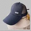 Sombrero de sol gorra de béisbol de lona gorra gorra con visera para hombre sombrero de sol para exteriores sombrero de ala ancha extendido a lo largo al por mayor