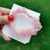 Anillo para el Cabello Estilo Coreano de Celebridad de Internet Cuerda para el Cabello de Cuadros Intestino Grueso Simple Elegante Lindo Estilo Francés Cuerda para el Cabello Accesorios para el Cabello de Niñas