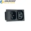 Ac04 Enchufe Olla Eléctrica Caliente Olla Eléctrica para Cocinar Tres Agujeros Tres Pines Fuente de Alimentación Cable de Carga Ac04 Tipo de Enchufe de Enchufe