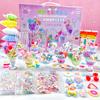 Helado de Crema Infantil Hecho a Mano DIY Simulación Color Nieve Barro Material para Hacer Bolsa Pastel Postre Copa Juguete