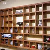 Estante de livros de madeira de olmo antiga feita sob medida estante de livros de madeira maciça estante de livros de biblioteca estrutura toda em madeira maciça de encaixe e espiga instalação porta a porta