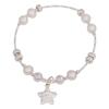 Corea del Sur nuevo brazalete elegante de perlas estrella para combinar con todo para mujer brazalete de diseño avanzado de nicho de lujo ligero venta al por mayor de brazaletes