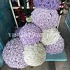Bola de Rosa Terminada Estilo Coreano Boda Redonda Flor Artificial Decoración de Escenario de Hotel Arreglo de Escena Floral de Hortensia