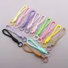 Lanyard Tejido de Muñeca Colorida Accesorio para Funda de Teléfono Correa para Botella de Agua Taza Correa de Asa de Bolsa Lanyard de Muñeca Pequeña de Moda