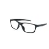 Gafas de Ciclismo Marco Negro Básicos Más Fáciles de Combinar Gafas de Moda Unisex Estilo Coreano Retro Gafas de Marco Grande 61320
