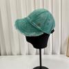 Sombrero de mezclilla para equitación de mujer, verano, desgastado, deshilachado, lavado, protección solar, protección solar, ala ancha, adelgazante de cara, sombrero para el sol