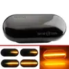 Aplicável a VW Volkswagen Ford golf Bora Passat Paul carro LED Para-lama lateral luz de seta de fluxo de água