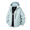 Roupas de Alta Qualidade 2025 Primavera Nova Série Leve para Exterior Caminhada Montanhismo Viagem Acampamento Estilo Jaqueta com Capuz Moda