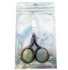 Fabricantes de tesouras de beleza de aço inoxidável tesouras de cabelo de nariz para casa tesouras de reparo de sobrancelhas pontiagudas tesouras de barba tesouras de beleza ferramentas de atacado