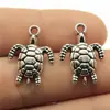 23x 17mm 1.6g multicolor DIY accesorios hechos a mano colgante de animal marino tortuga