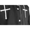 [En Stock] Túnica Clerical para Sacerdotes Disfraz de Sacerdote para Halloween Fiesta de Máscaras Juego de Rol como Padrino