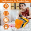 Gorras de Béisbol Exhibición y Organización Nuevo Estante para Sombreros Organizador de Sombreros Acrílico Almacenamiento de Gorras de Béisbol Almacenamiento de Estante para Sombreros
