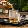 Taza Europea con Patrón Vertical de Labios y Asa Aislada Rayas de Vidrio Hotel Taza para Enjuague Bucal Mate Pareja Vasos de Jugo Gradiente