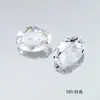 Dongzhou Crystal 8*6 Oval Transparente Pedrería para Uñas Accesorios para Joyería DIY Decoraciones Transparentes de Colores para Uñas Venta al por Mayor