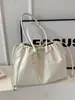 Bolso de Hombro y Axila Negro de Gran Capacidad Estilo Retro Nuevo Bolso Tote Bolso Cruzado con Cordón Diario de Moda para Mujer