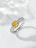 Anillo de circonita de lujo de moda europea y americana transfronteriza para mujer, simple, comodín, de alta gama, abierto, ajustable, venta al por mayor