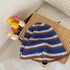 Sombrero de Cuenca Tejido a Mano con Flor Hueca Vintage Japonés para Mujer Otoño e Invierno Dulce Combinable Sombrero de Lana para Mostrar el Rostro Moderno
