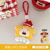 Tengyi Original Pingente Fofo de Pelúcia de Natal Desenho Animado Boneco Papai Noel Pingente Natal Mais Fácil de Combinar Pingente Fofo